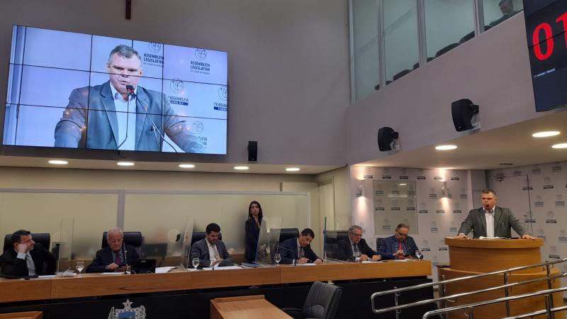 Presidente do Sindifisco-PB Wagner Lira  debate Lei Orçamentária na ALPB   