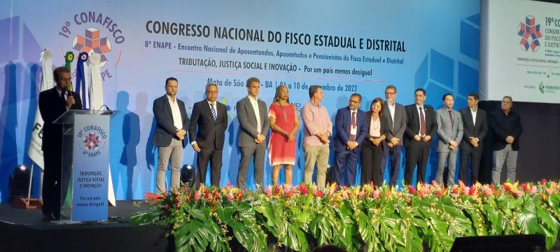 Servidores fiscais tributários de todo o Brasil prestigiam aberturas de eventos nacionais