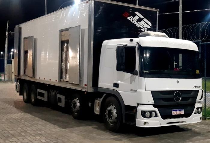 SEFAZ-PB em parceria com PRF de Mamanguape faz apreensão de três caminhões com irregularidades