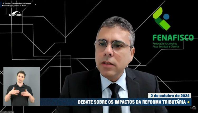 Fenafisco destaca pontos do PLP 108/2024 em audiência pública no Senado