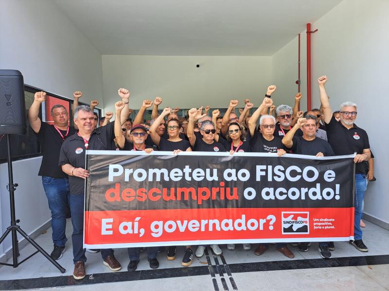 Auditores Fiscais em luta: mobilização na SEFAZ-PB